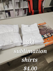 Clearance 3xl sublimation shirts