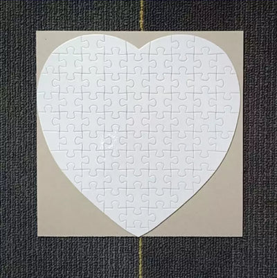 Heart shape puzzles