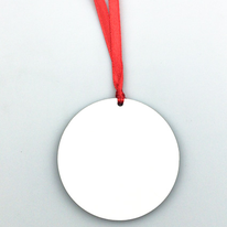 Round Sublimation Ornament (Double Sided)