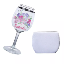 Sublimation Wine Glass Sleeve (2 pk)